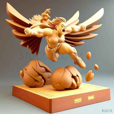 3D model Cilan Takes Flight Fukiyose Gym Air Battle Challenger D (STL)